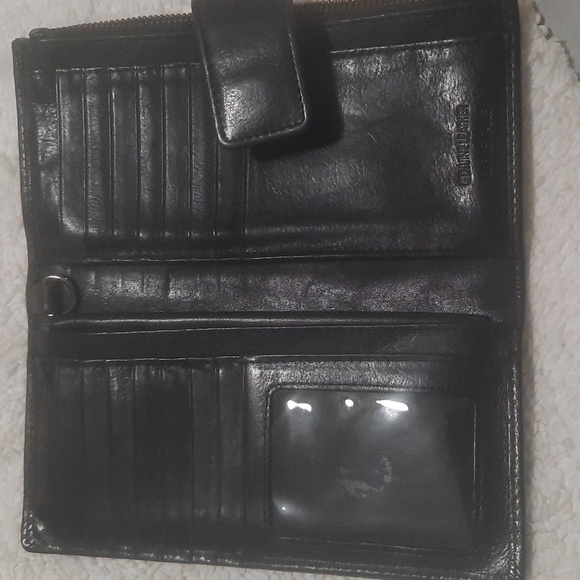 Rachel Roy Black Leather Wallet - Picture 3 of 6